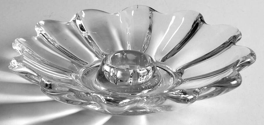Celestial Single Light Candlestick by Federal Glass -1