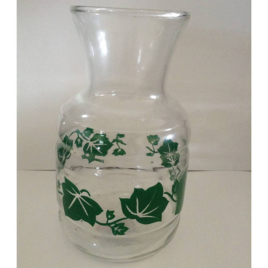 Southern Ivy Open Carafe by Federal Glass -1