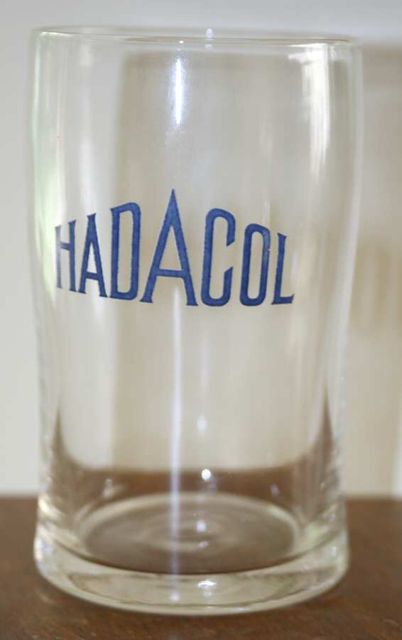Hadacol Flat Tumbler by Federal Glass -1