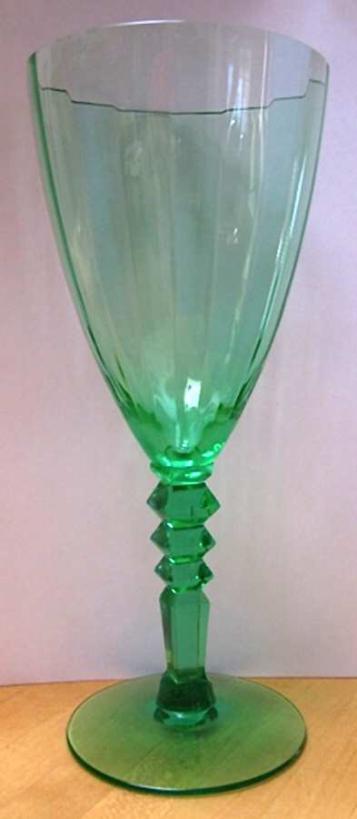 FRY68 Green Water Goblet by Fry-1