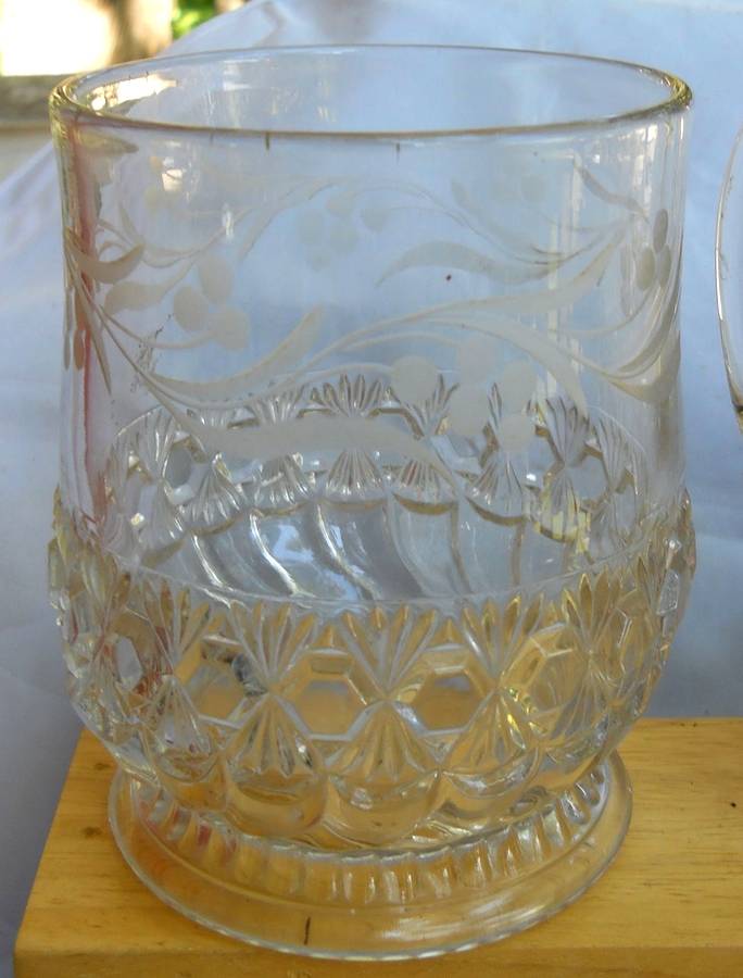 Findlay's Pillar Dec. #1 Open Sugar by Findlay Glass Company-1
