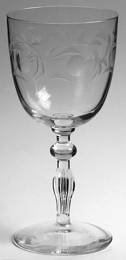 Chantilly Water Goblet by Glastonbury - Lotus-1