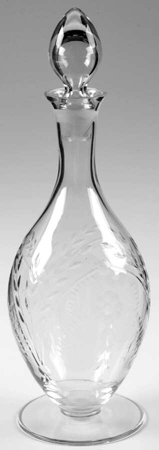 Florence Decanter & Stopper by Glastonbury - Lotus-1