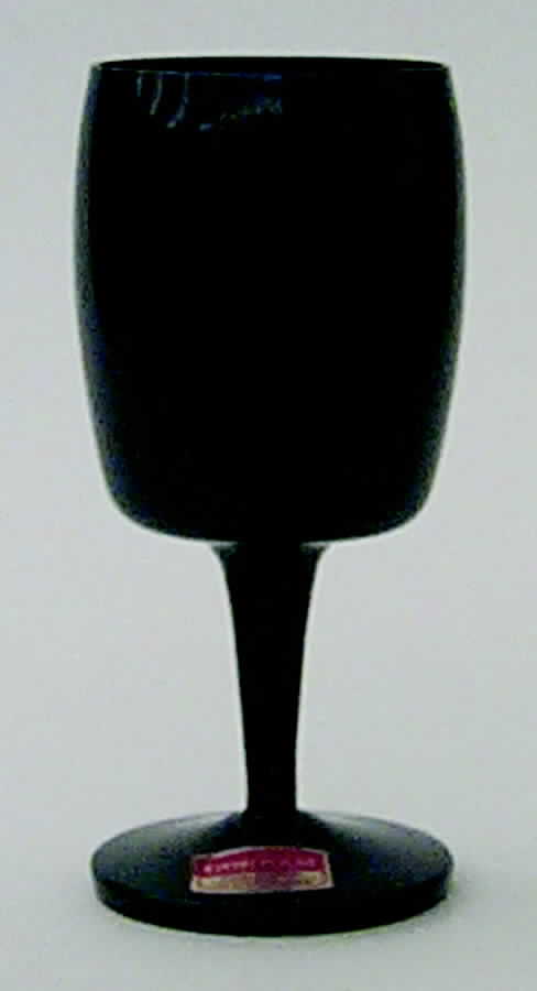 Accent Black Wine Glass by Gorham Crystal-1