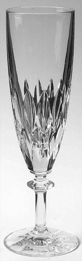 Althea (Cut) Fluted Champagne by Gorham Crystal-1