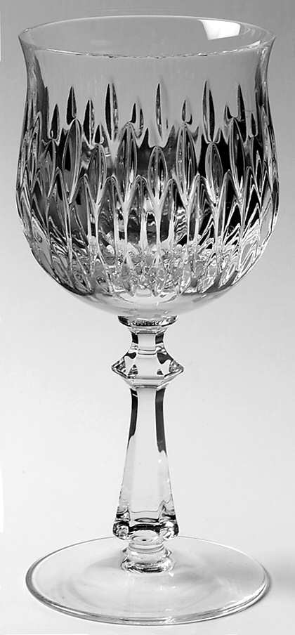 Ariana Clear (Older, Cut) Wine Glass by Gorham Crystal-1