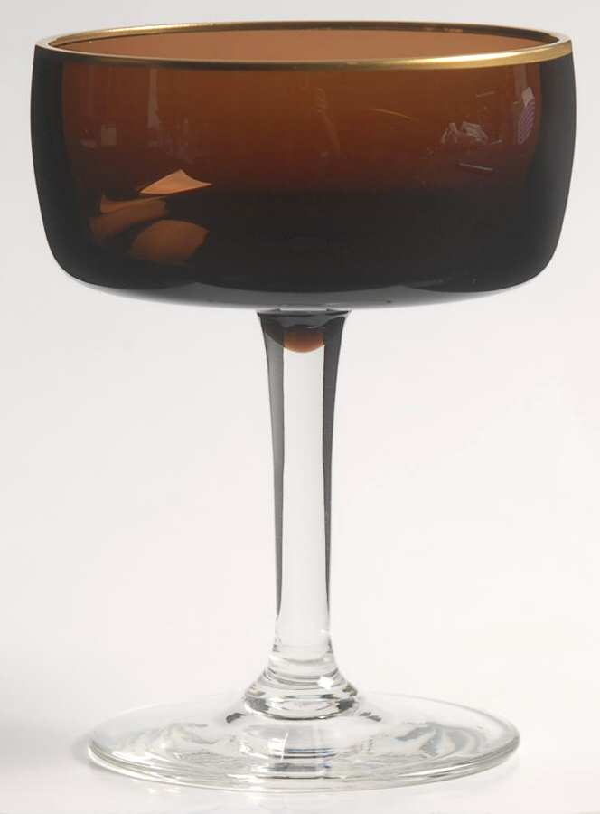Autumn (Gold Trim) Liquor Cocktail by Gorham Crystal-1