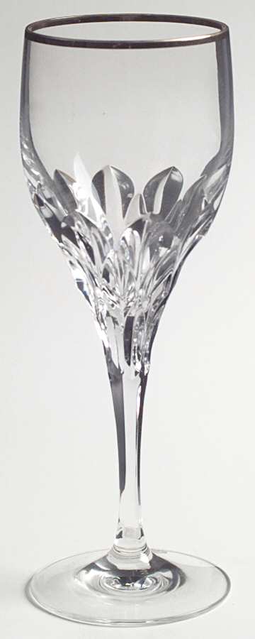 Diamond Gold (Newer) Wine Glass by Gorham Crystal-1