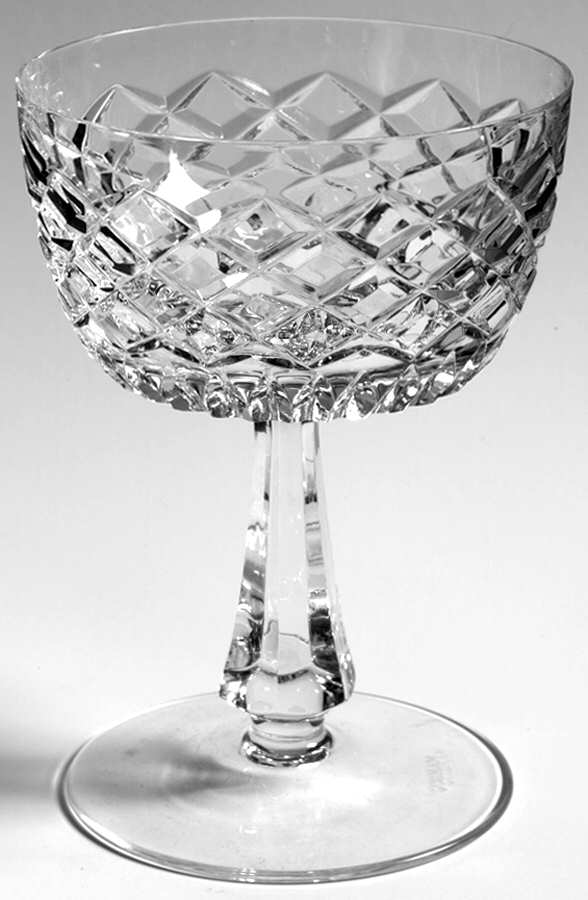 Fairfax Clear Champagne/Tall Sherbet by Gorham Crystal-1
