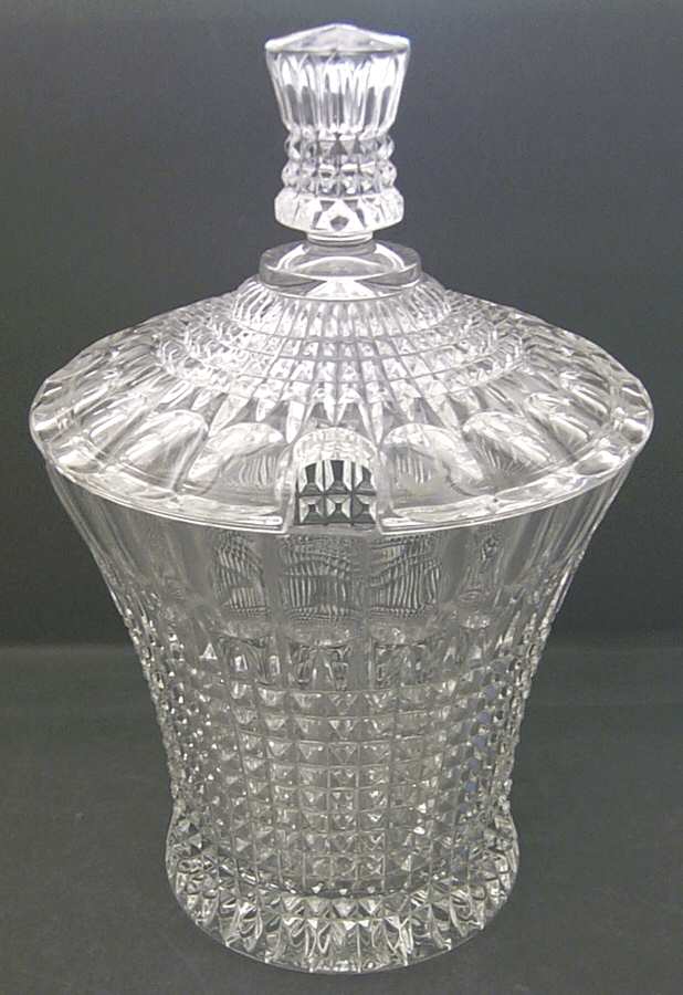 Fairfax (Barware) Punch Bowl & Lid by Gorham Crystal-1