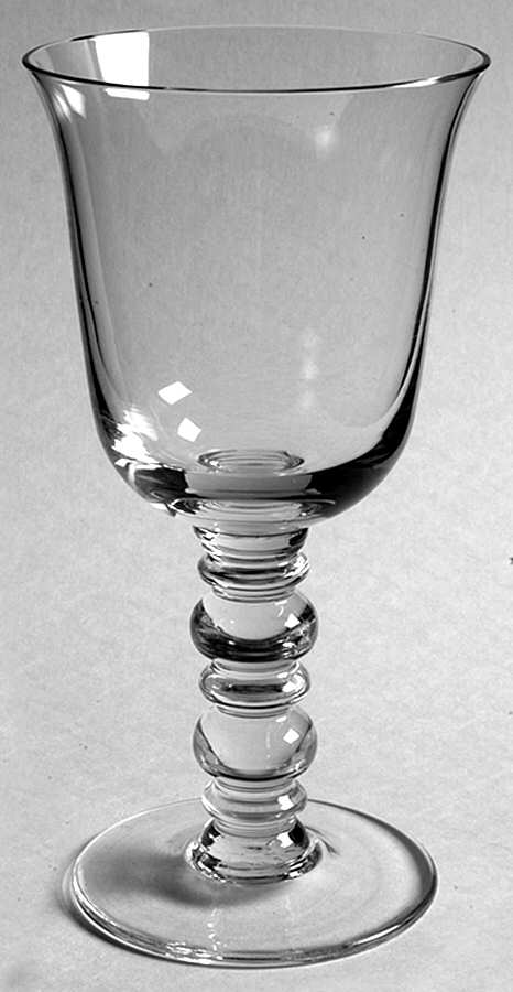 Fanfare Clear Wine Glass by Gorham Crystal-1