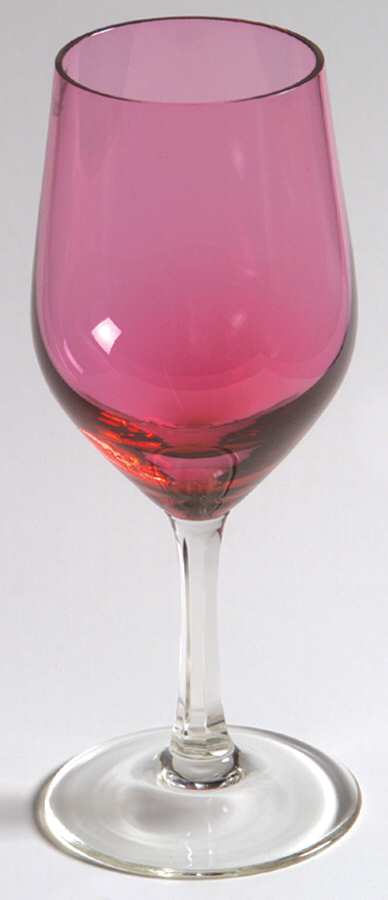 Francine Pink Wine Glass by Gorham Crystal-1