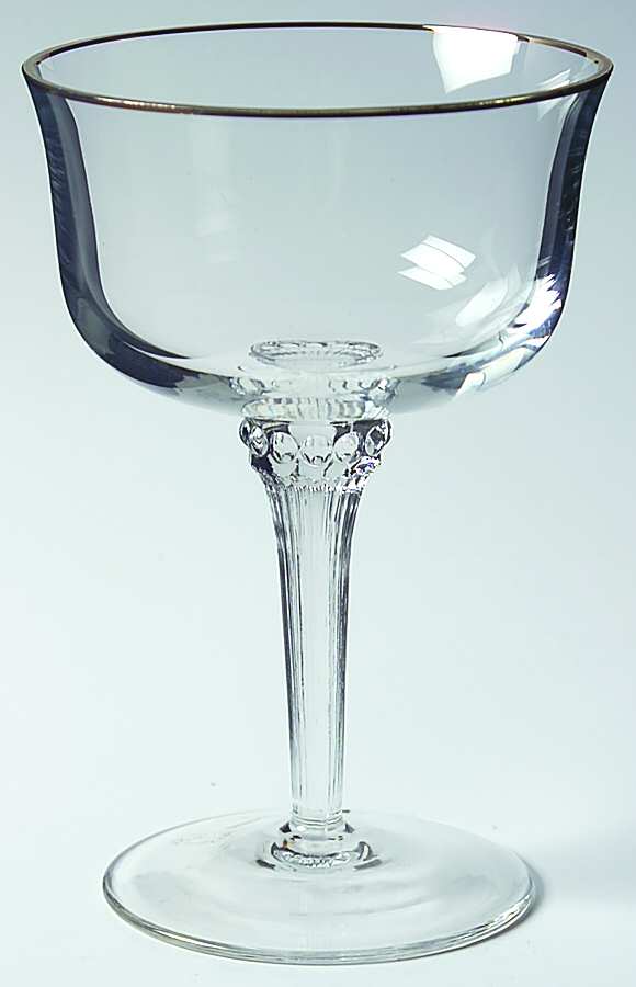 Gorham Gold Champagne/Tall Sherbet by Gorham Crystal-1
