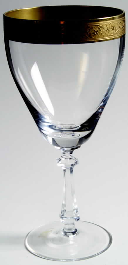 Grand Baroque Water Goblet by Gorham Crystal-1