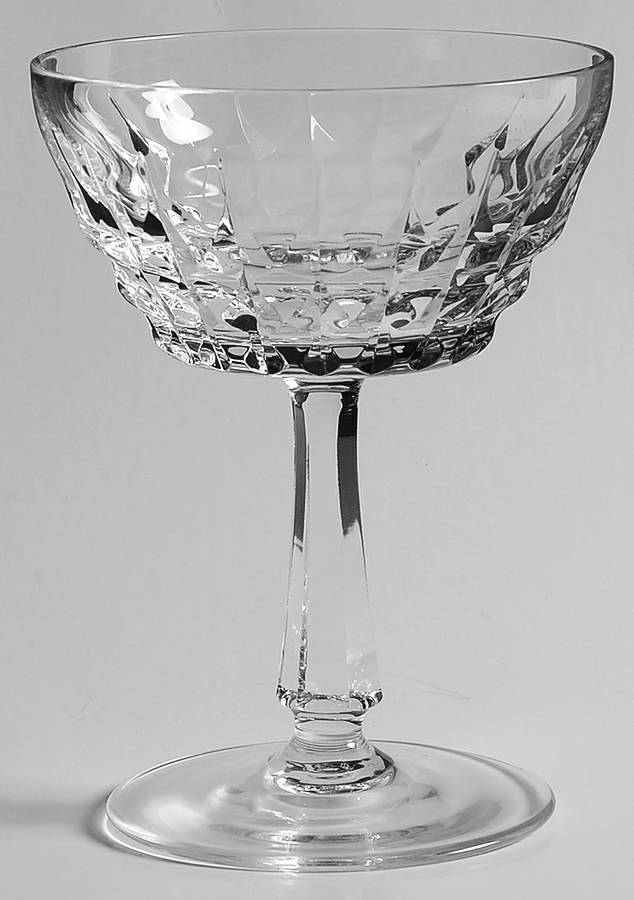 Hispana Champagne/Tall Sherbet by Gorham Crystal-1
