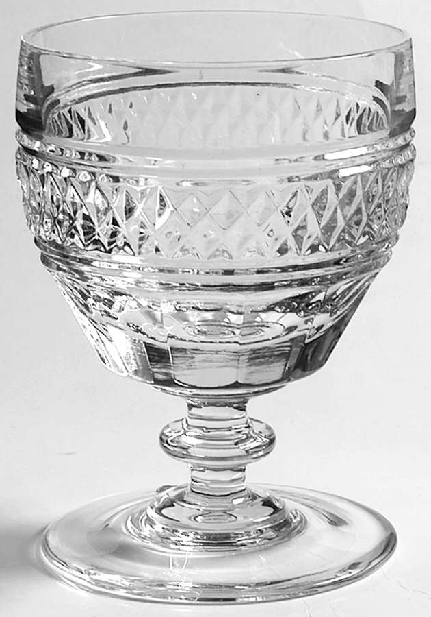 King Charles (Older) Water Goblet by Gorham Crystal-1