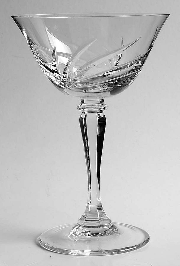 Maxine Champagne/Tall Sherbet by Gorham Crystal-1