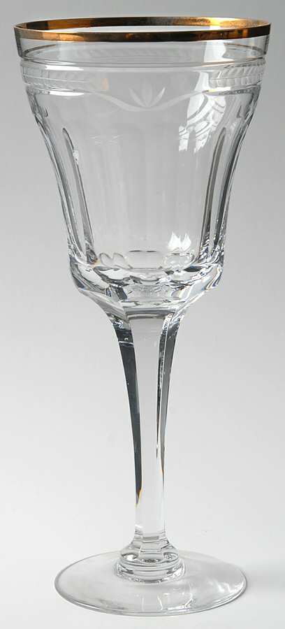 Patrician Water Goblet by Gorham Crystal-1
