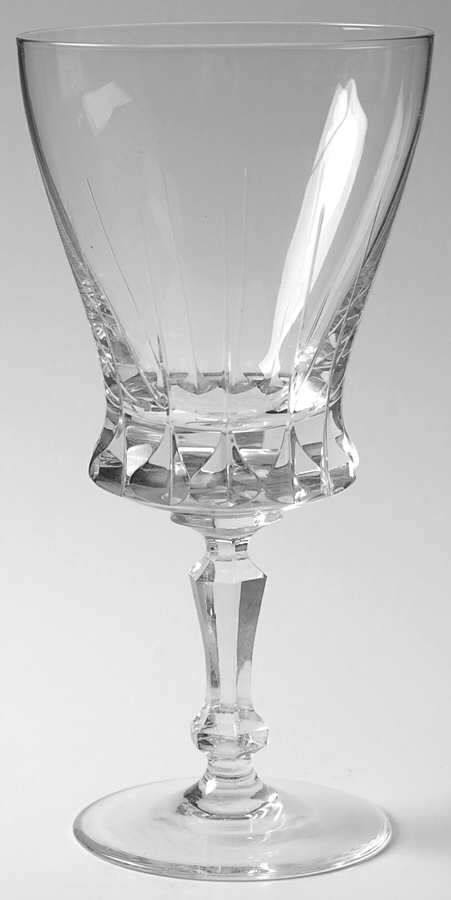 Pristine Water Goblet by Gorham Crystal-1