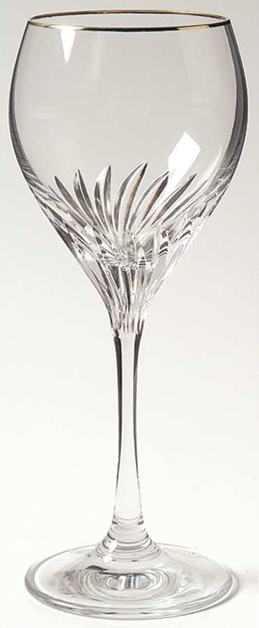 Romantique Gold Wine Glass by Gorham Crystal-1