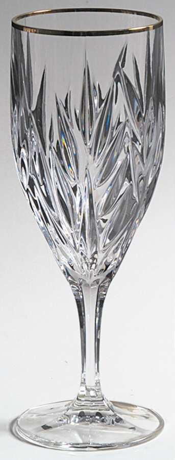 Star Blossom Gold Iced Tea by Gorham Crystal-1