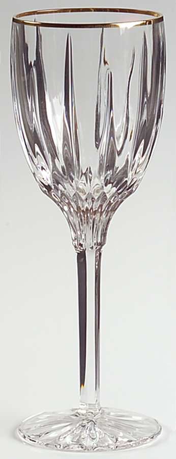 Sundance Gold Wine Glass by Gorham Crystal-1