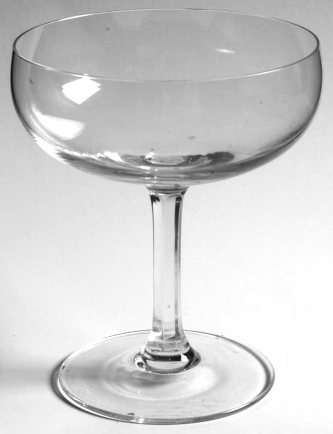 Tempo Clear Champagne/Tall Sherbet by Gorham Crystal-1