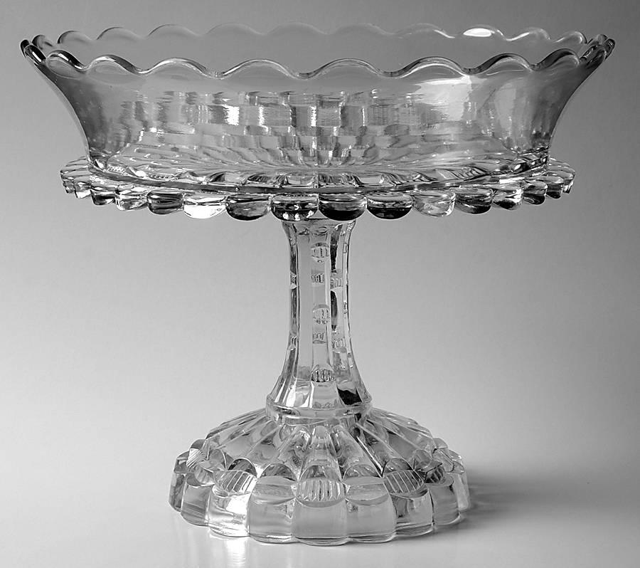 Cut Log Round Compote (Height X Width) by Greensburg-1