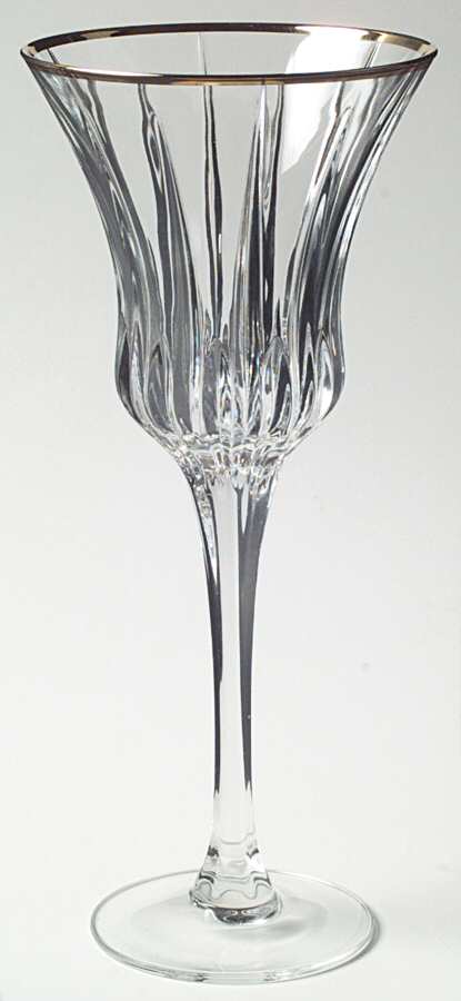 Triumph Gold Water Goblet by Gorham Crystal-1