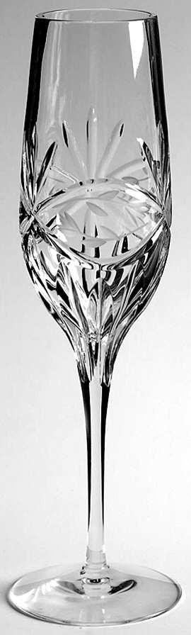 Victorias Garden Fluted Champagne by Gorham Crystal-1