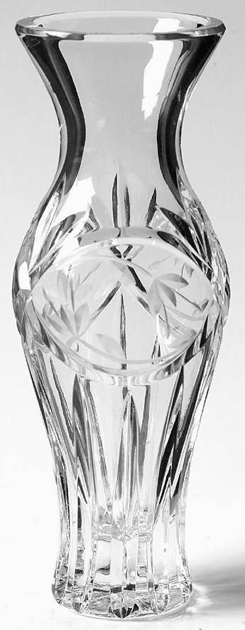 Victorias Garden Bud Vase by Gorham Crystal-1