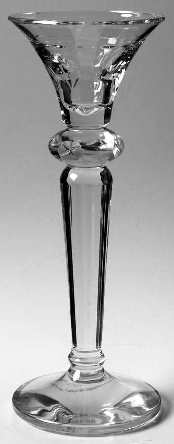 Chantilly 9" Single Light Candlestick by Gorham Crystal-1