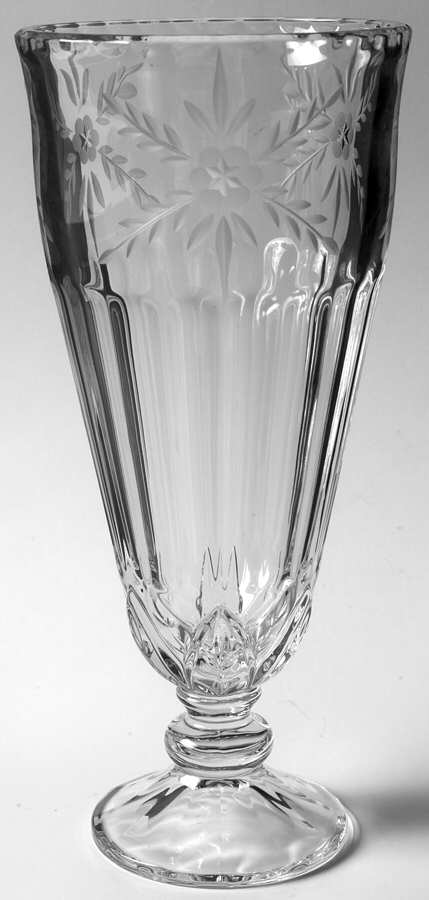 Chantilly 11" Flower Vase by Gorham Crystal-1