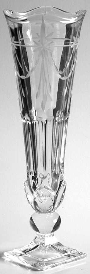 Chantilly 9" Bud Vase by Gorham Crystal-1