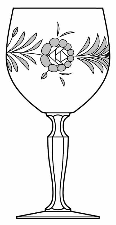 Alassio Water Goblet by Glas von Marion-1