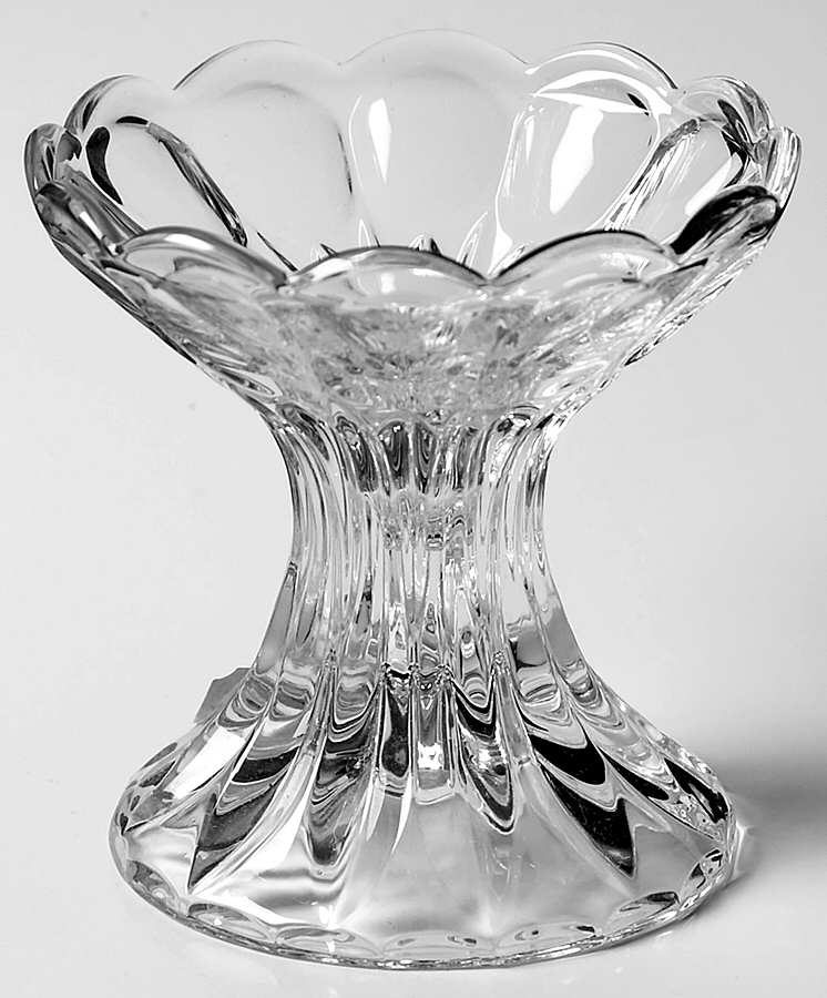 Kingsbury (Giftware) Single Light Candlestick by Gorham Crystal-1
