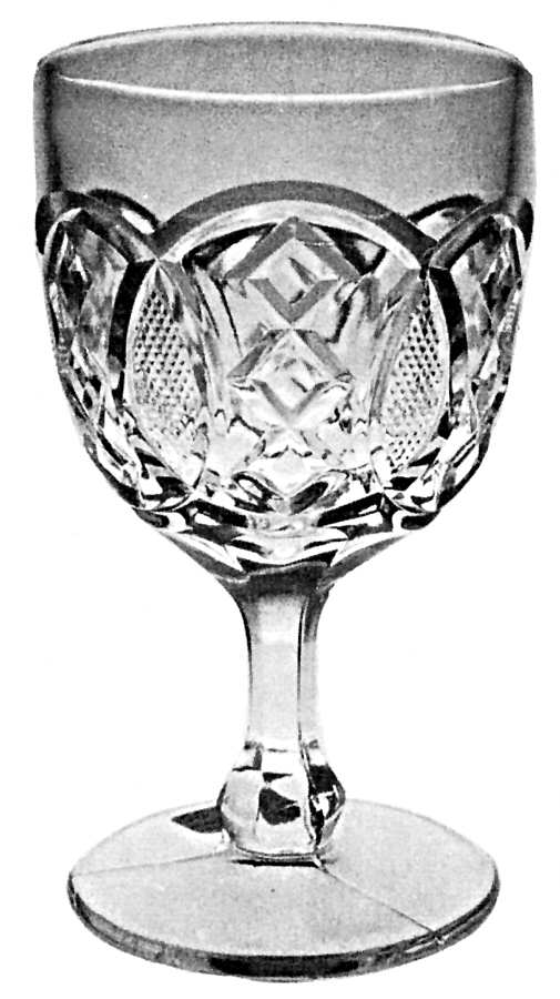 Washington Centennial Water Goblet by Gillinder-1