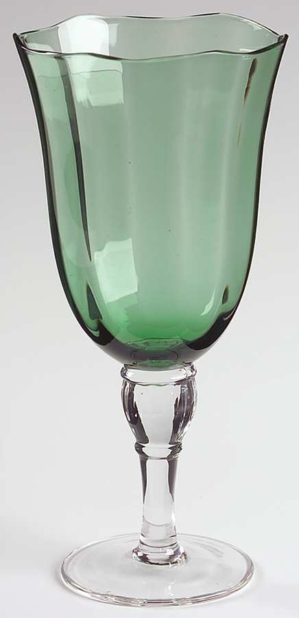 Rose Serenade Green Iced Tea by Gorham Crystal-1