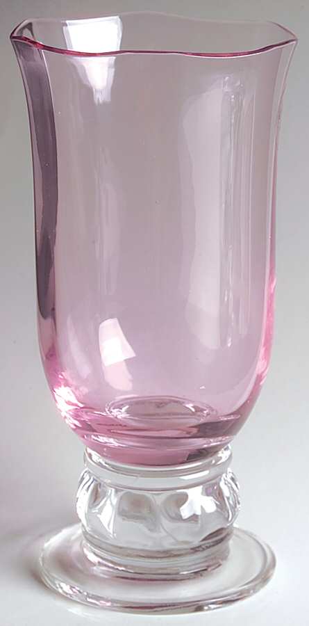 Rose Serenade Pink Highball by Gorham Crystal-1