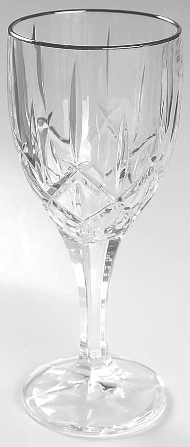 Lady Anne Signature Platinum Wine Glass by Gorham Crystal-1