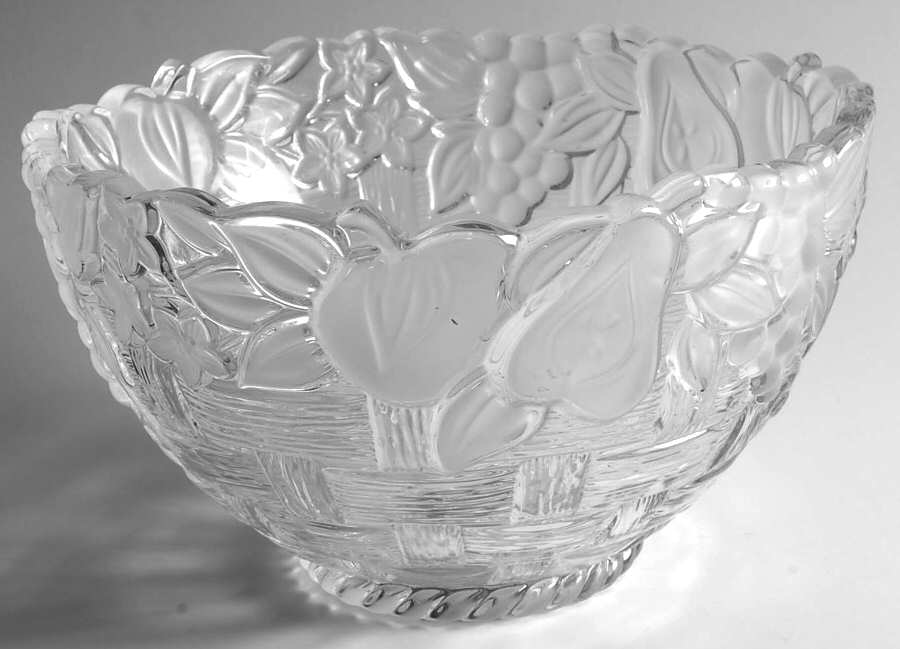 Country Terrace 9" Round Bowl by Gorham Crystal-1