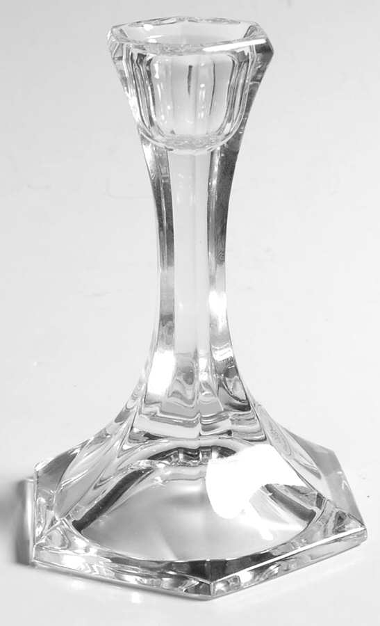 Sutherton 5" Single Light Candlestick by Gorham Crystal-1