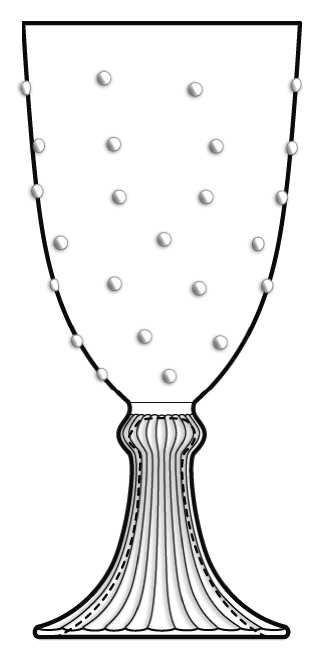 Estrelas Water Goblet by Gabriela Seres-1
