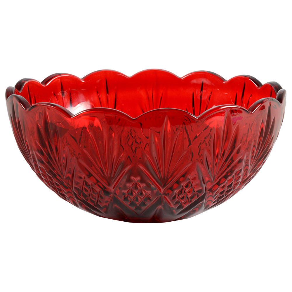 Dublin Red 8" Round Serving Bowl by Godinger-1