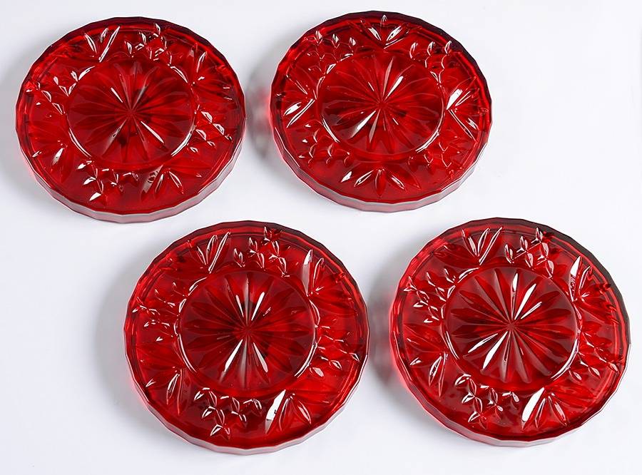 Dublin Red Coaster - Set of 4 by Godinger-1