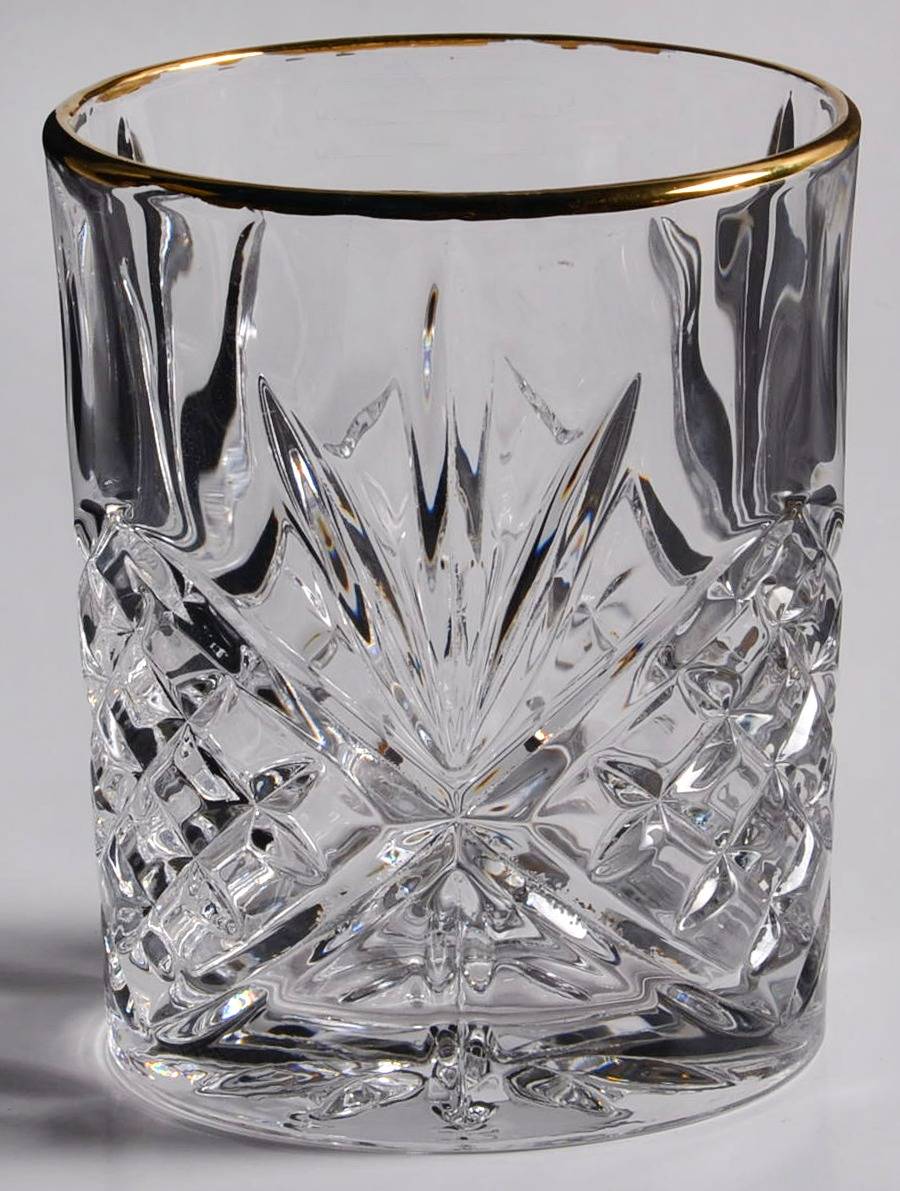 Dublin (Gold Trim) Double Old Fashioned by Godinger-1