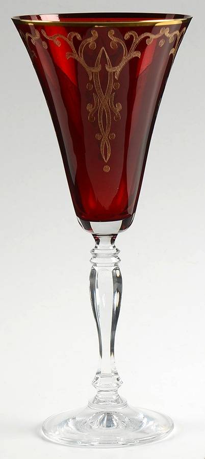 Lavish Red Wine Glass by Gorham Crystal-1