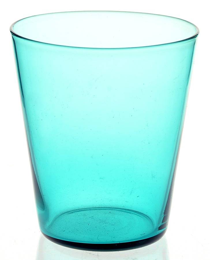 Mambo Flat Turquoise Tumbler by Guy Degrenne-1