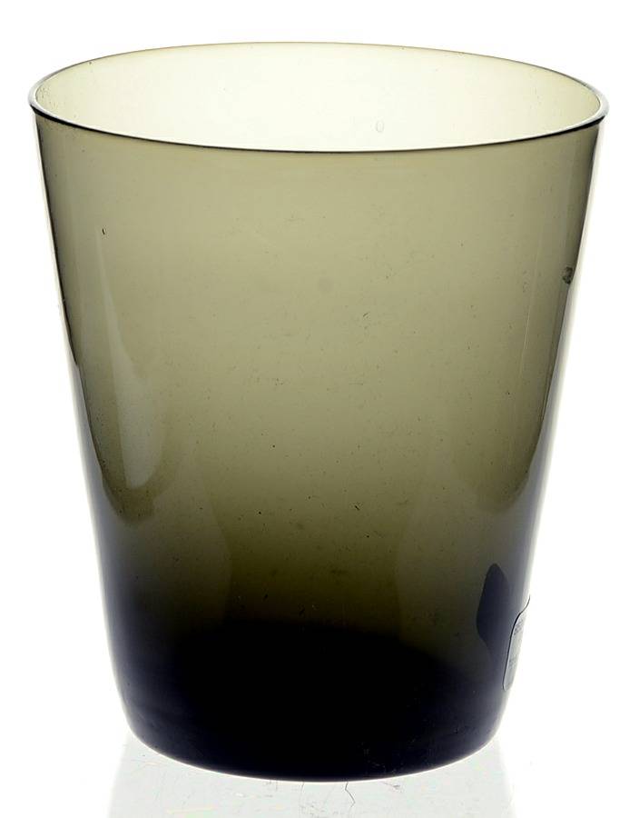 Mambo Smoke Flat Tumbler by Guy Degrenne-1