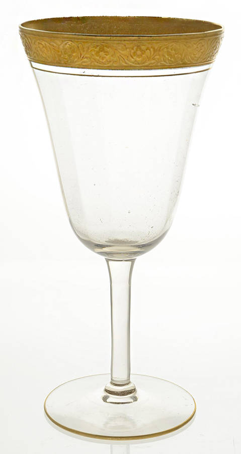 23-1 Water Goblet by Glastonbury - Lotus-1